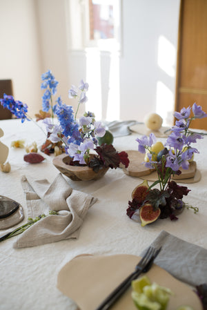 LININ HOME Tischdekoration - Servietten, Untersetzer und Tischdecken aus Leinen